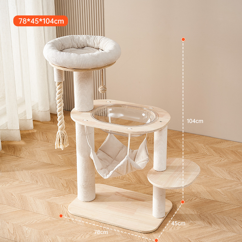 Кошачья кошачья кошачья кошачья дерево интегрированное животное принадлежности для кошачьи рамки дома используют кошачьи кошачьи платформу кошачья кошачья космическая кабина