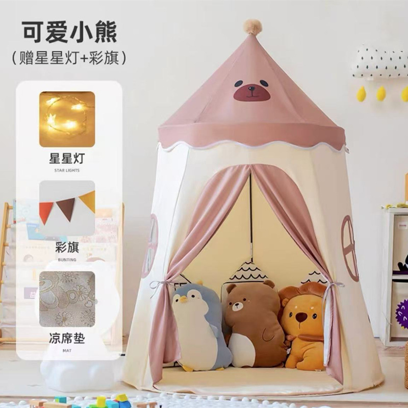 Cross border children's tent indoor home baby game house boys and girls princess castle toy house small house