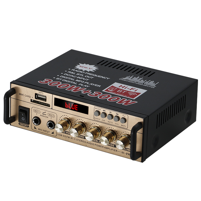 Стерео усилитель HiFi Positive Sound AV-198BT с Bluetooth