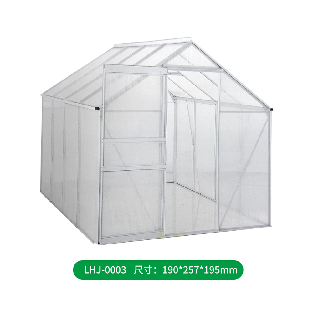 Household Greenhouse Flower House Assembled Walk in Mini Flower House Villa Type Single Aluminum Alloy Agricultural Warm House Wholesale