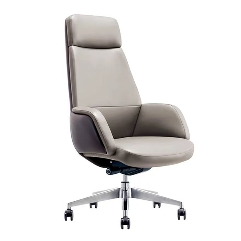 High quality E0 level boss desk, office desk and chair, modern single person light luxury leadership desk, office furniture desk and chair