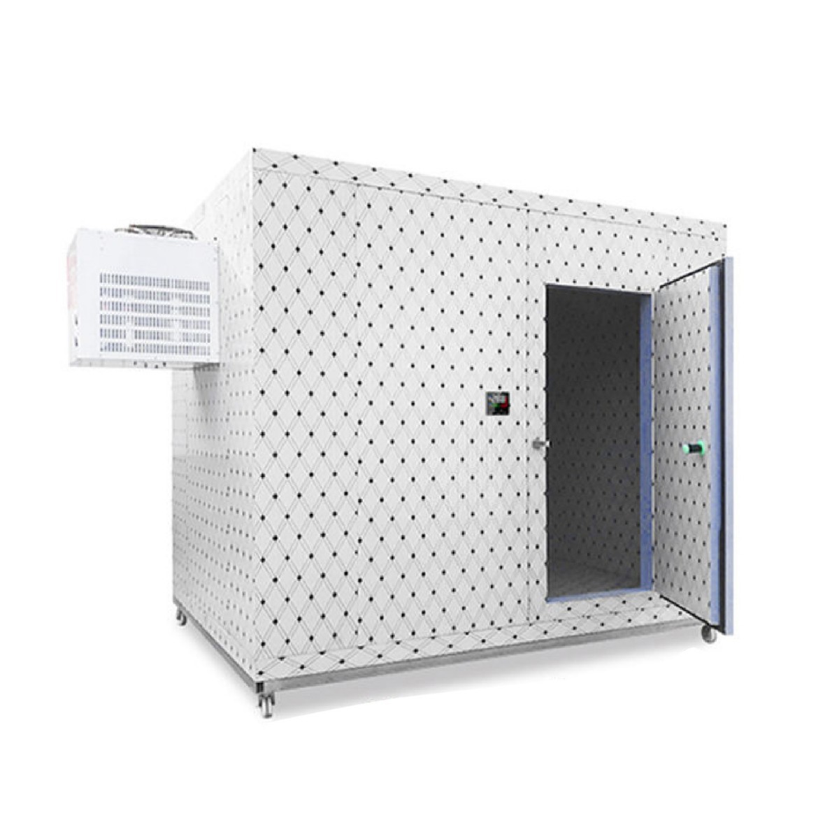 220V small mobile cold storage complete set of equipment, refrigeration unit manufacturer, fruit and vegetable refrigeration, meat freezing, seafood freezing