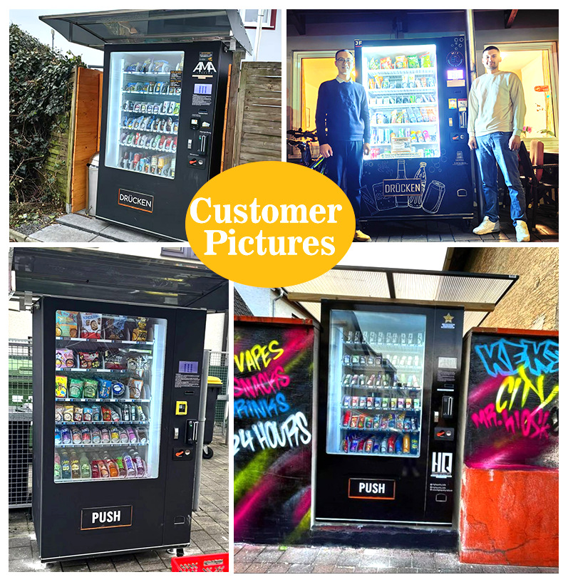 Export vending machine with 24-hour cooling, beverage vending machine, snack vending machine, self-service vending machine