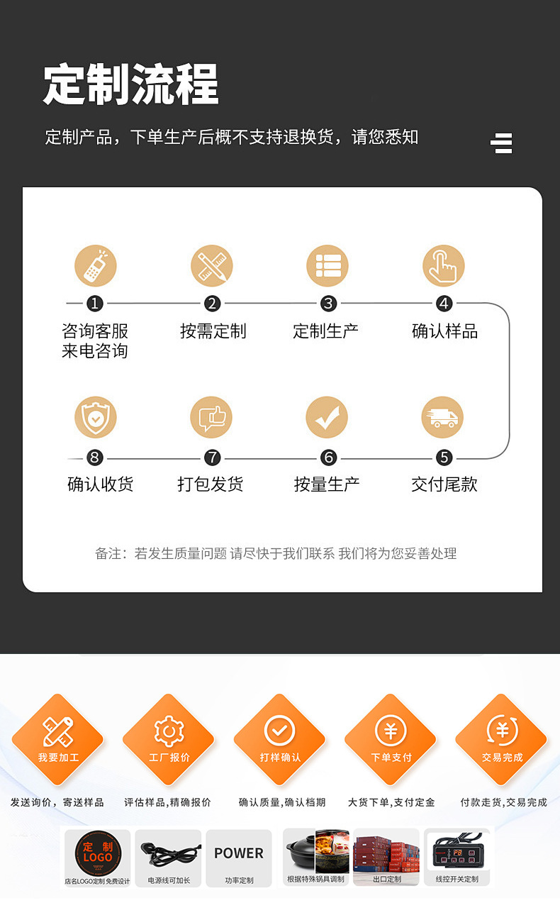 上的商用电磁炉 台式平凹组合电磁灶炒菜煲汤爆火小炒大功率定制