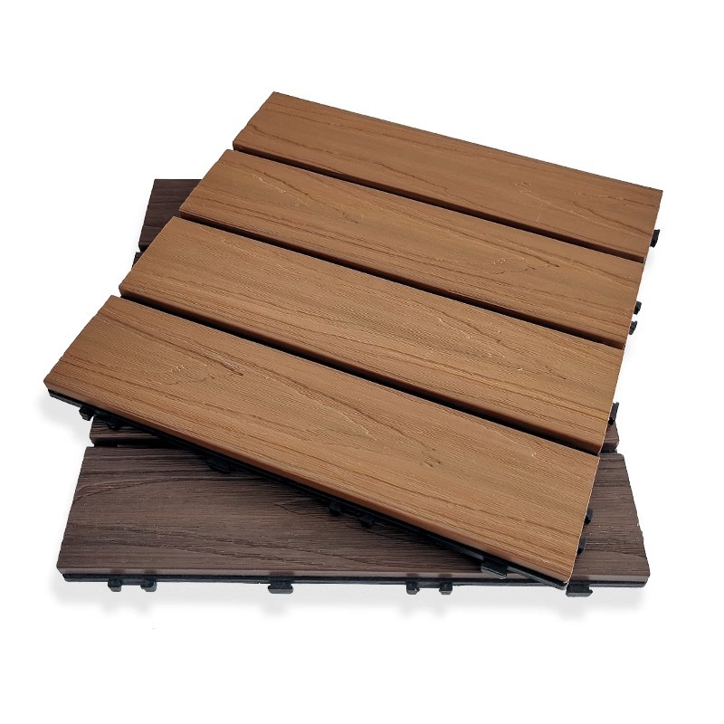 WPC Terrace Balcony DIY Самостоятельный сама на пол открытого пола на открытом воздухе Пластиковый деревянный пол пластиковый деревян