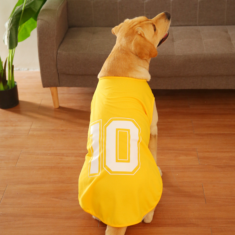 Большая одежда для собак летний тонкий жилет Золотой ретривер Сацума среднего размера собака маленькая собачья одежда для домашних животных