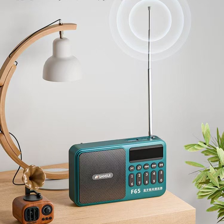 Портативный радиоприемник Sansui F65 с Bluetooth и USB