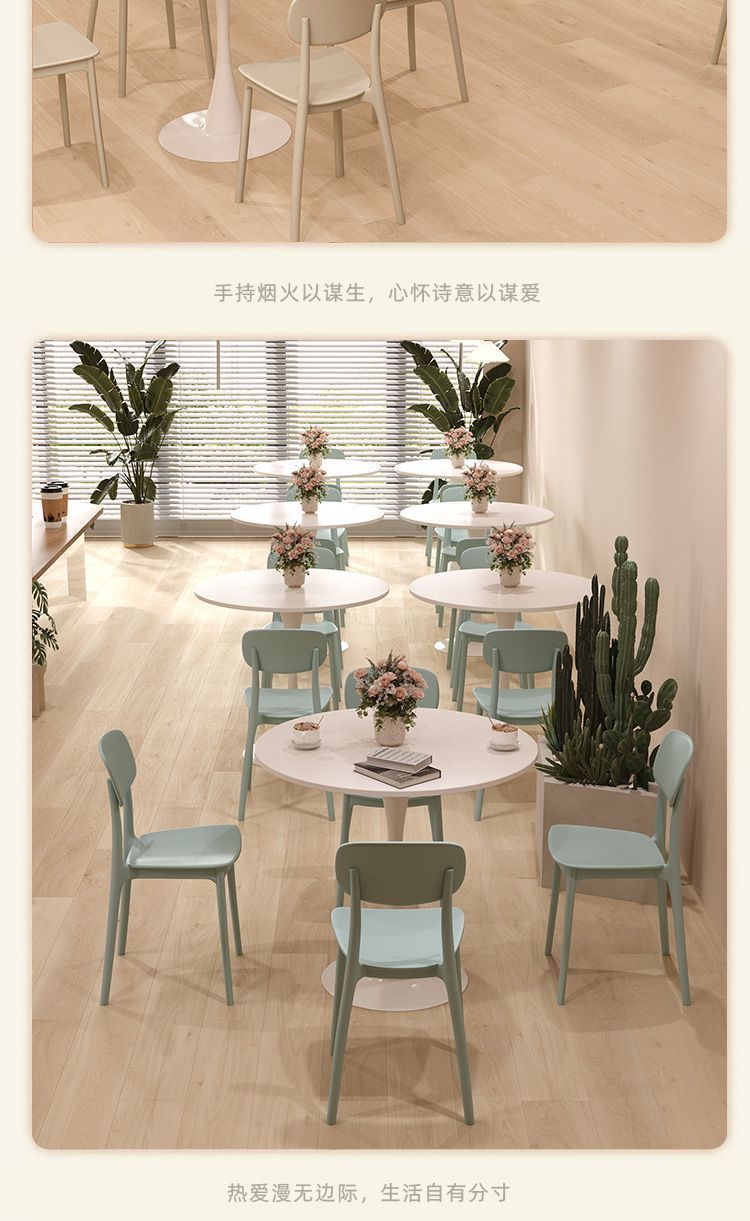 Круглый обеденный стол Тюльпан Hengsheng Furniture