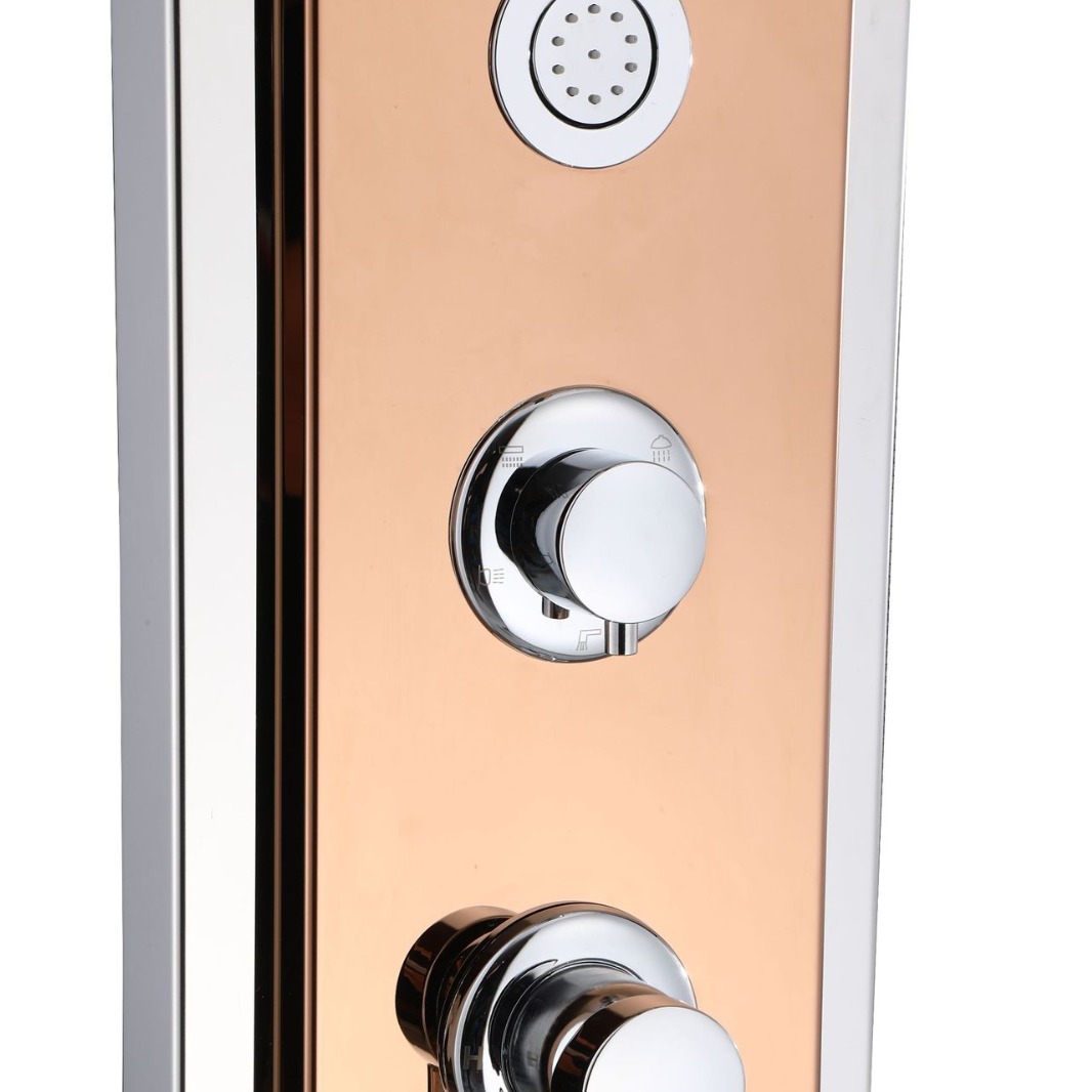 Заводская оптовая торговля прямыми продажами Cross -Bordder 304 Plus Border Mirror Lod Gold Номер светодиод