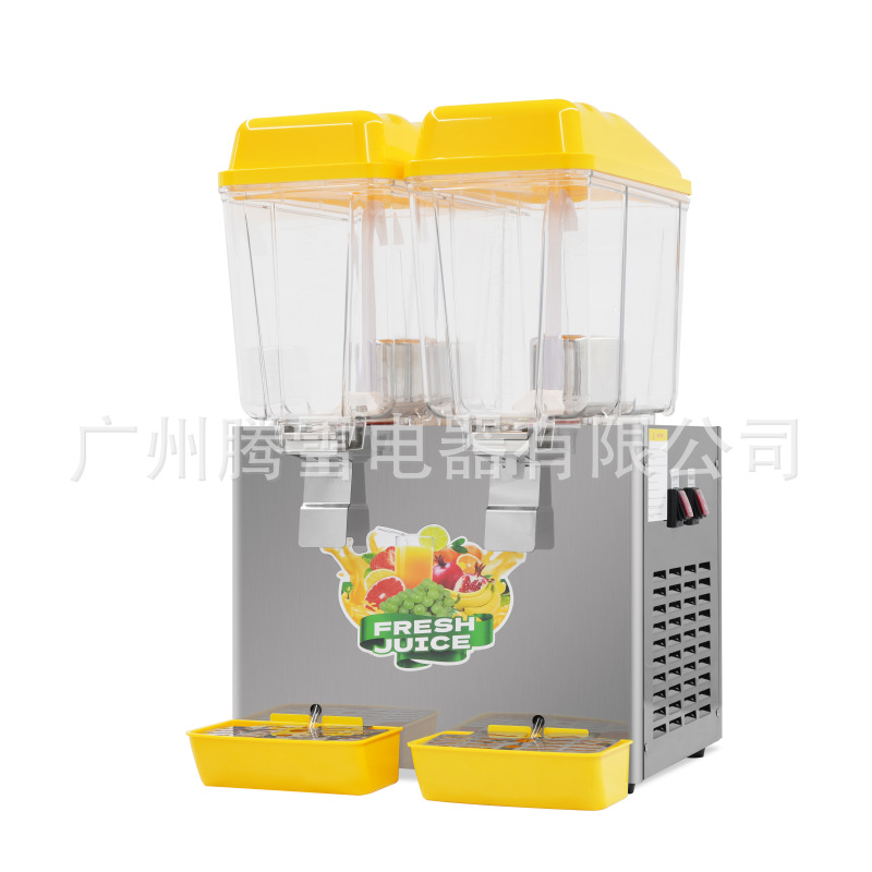 Commercial hot and cold juice beverage machine self-service double cylinder three cylinder juice cold drink machine Amazon cross-border supply
