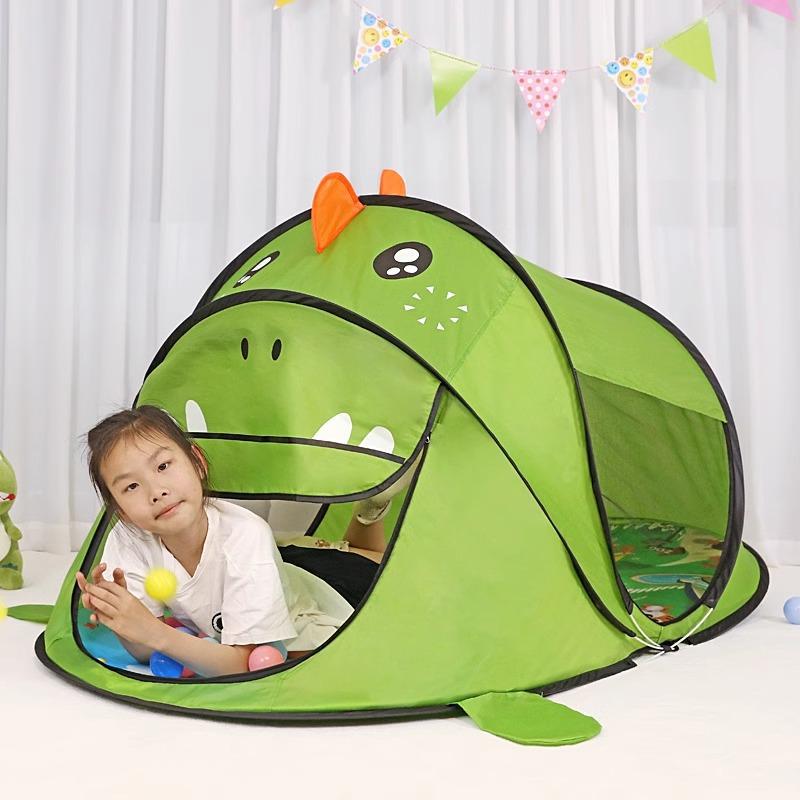 Amazon spot wholesale children's tent foldable baby sleeping mosquito net small tent game house ball pool gift