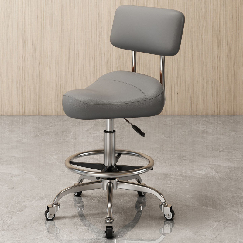 Saddle chair live broadcast, high footstool, universal wheel lift chair, front desk, cash register with wheels, bar counter chair, kitchen specific chair