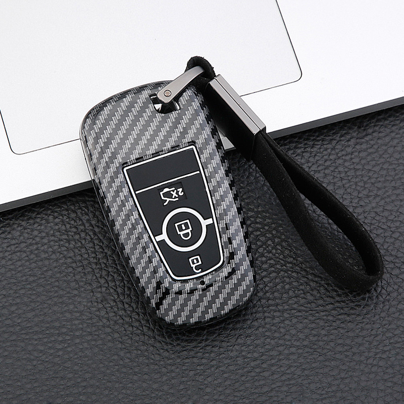 Подходит для Ford 2019 Mondeo Case Key Set Wing Tiger Taurus складывание оболочка углеродного волокна