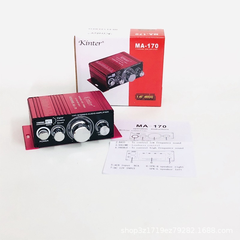 Усилитель мощности HiFi Kinter MA170 12V