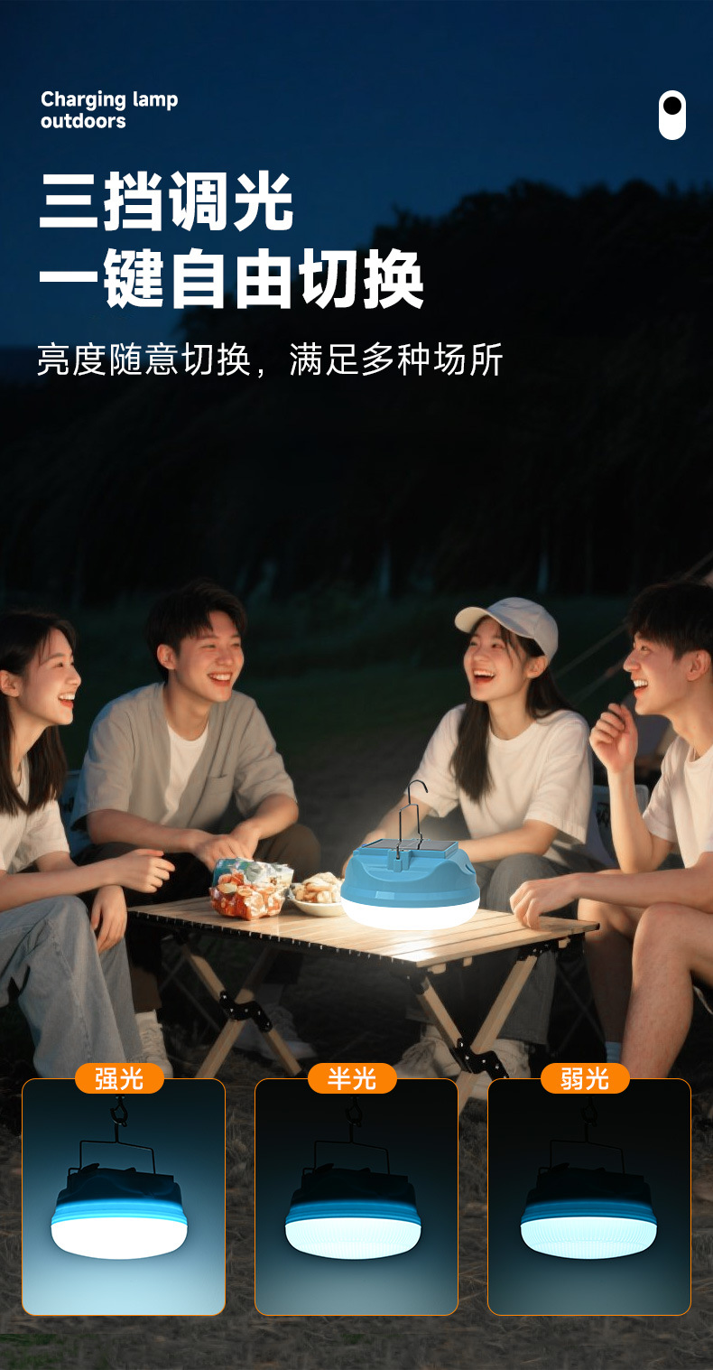 Solar powered LED lights, extremely bright energy-saving lights/specially designed for foreign trade/camping camping lights, outdoor night market stall emergency lights