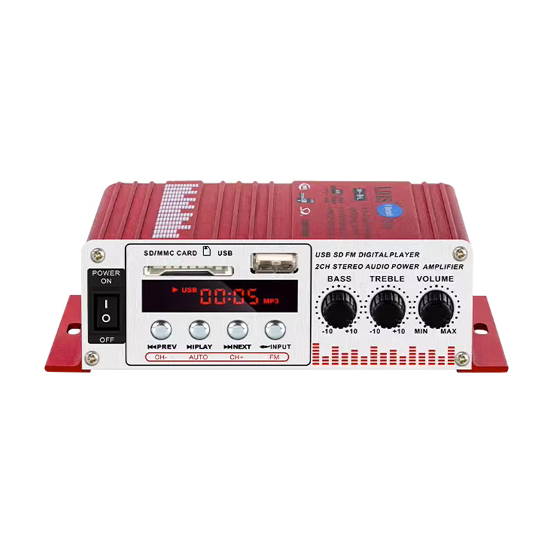 Компактный HiFi усилитель LDZS BT88 12V Bluetooth