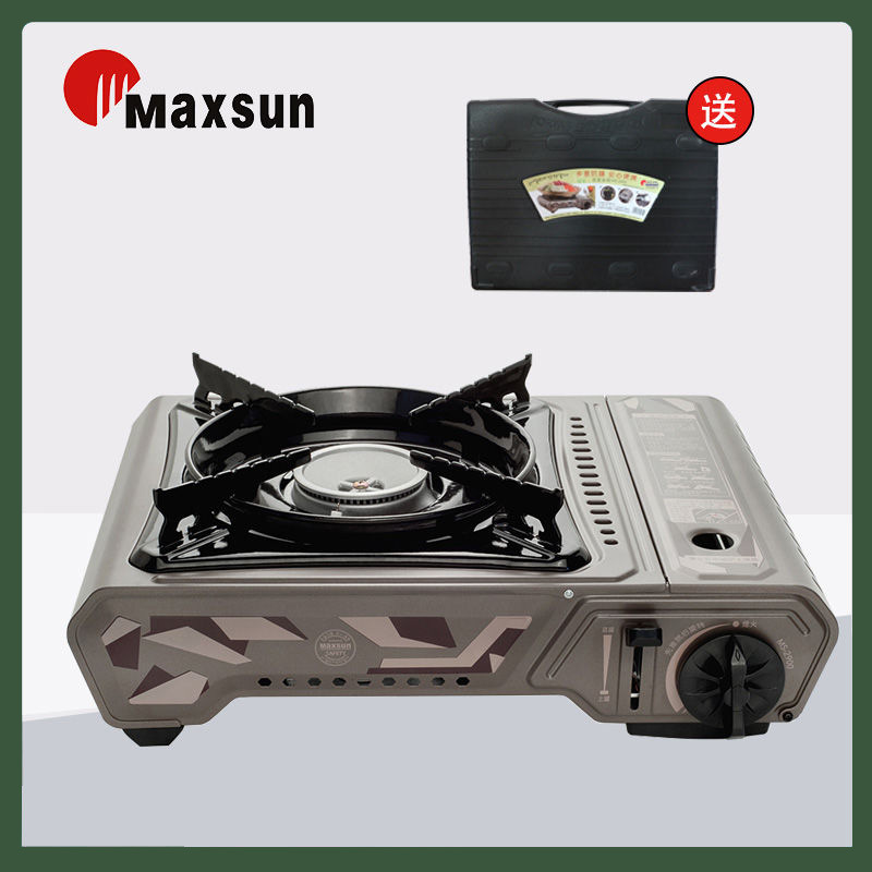 Maixian outdoor 4.2kw card stove portable windproof outdoor hot pot barbecue stove with super strong firepower gas stove