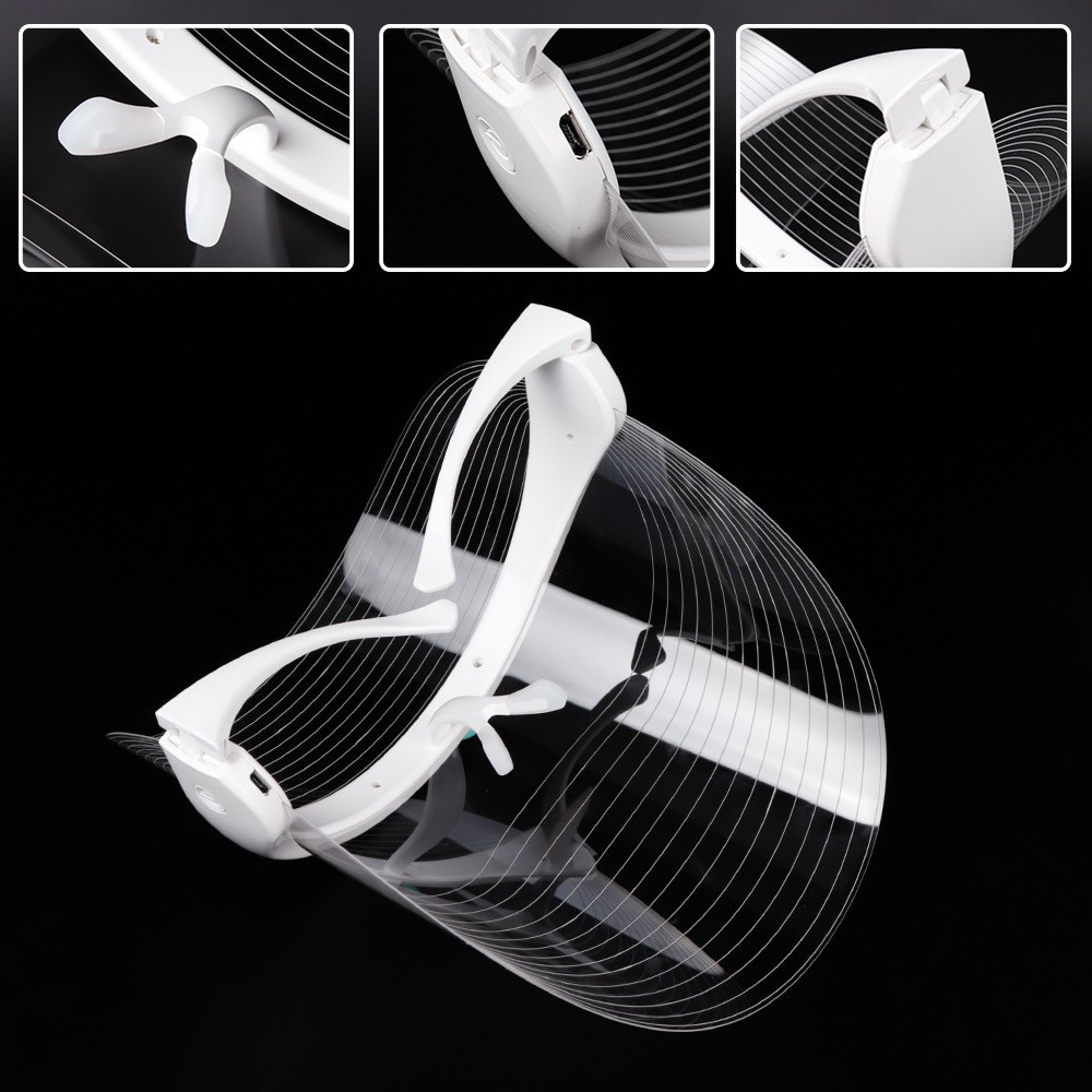 LED-маска для фототерапии лица 7 цветов для омоложения кожи