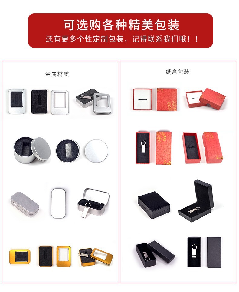 Type-C dual storage drive for mobile phones and computers USB 2.0 rotating large capacity USB flash drive 64GB