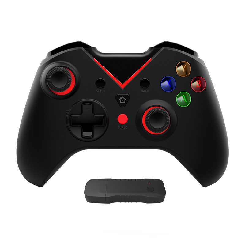 Small niche private design popular explosive X1 2.4G wireless game controller with good feel and high playability, suitable for PC use