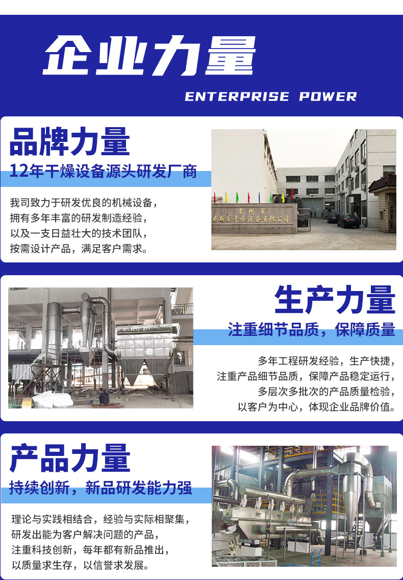 食品原料滚筒刮板干燥机 农业制品烘干设备 石墨滚筒刮板干燥机