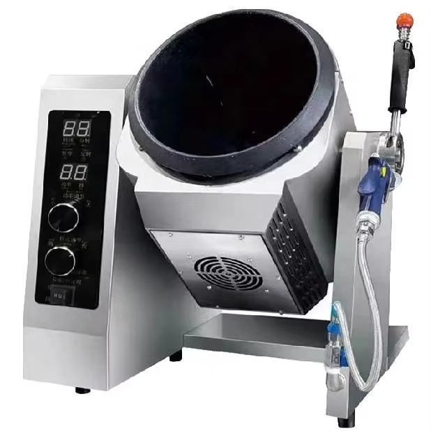 Коммерческая кулинарная машина OEM YH-67 из нержавеющей стали с функцией вращения