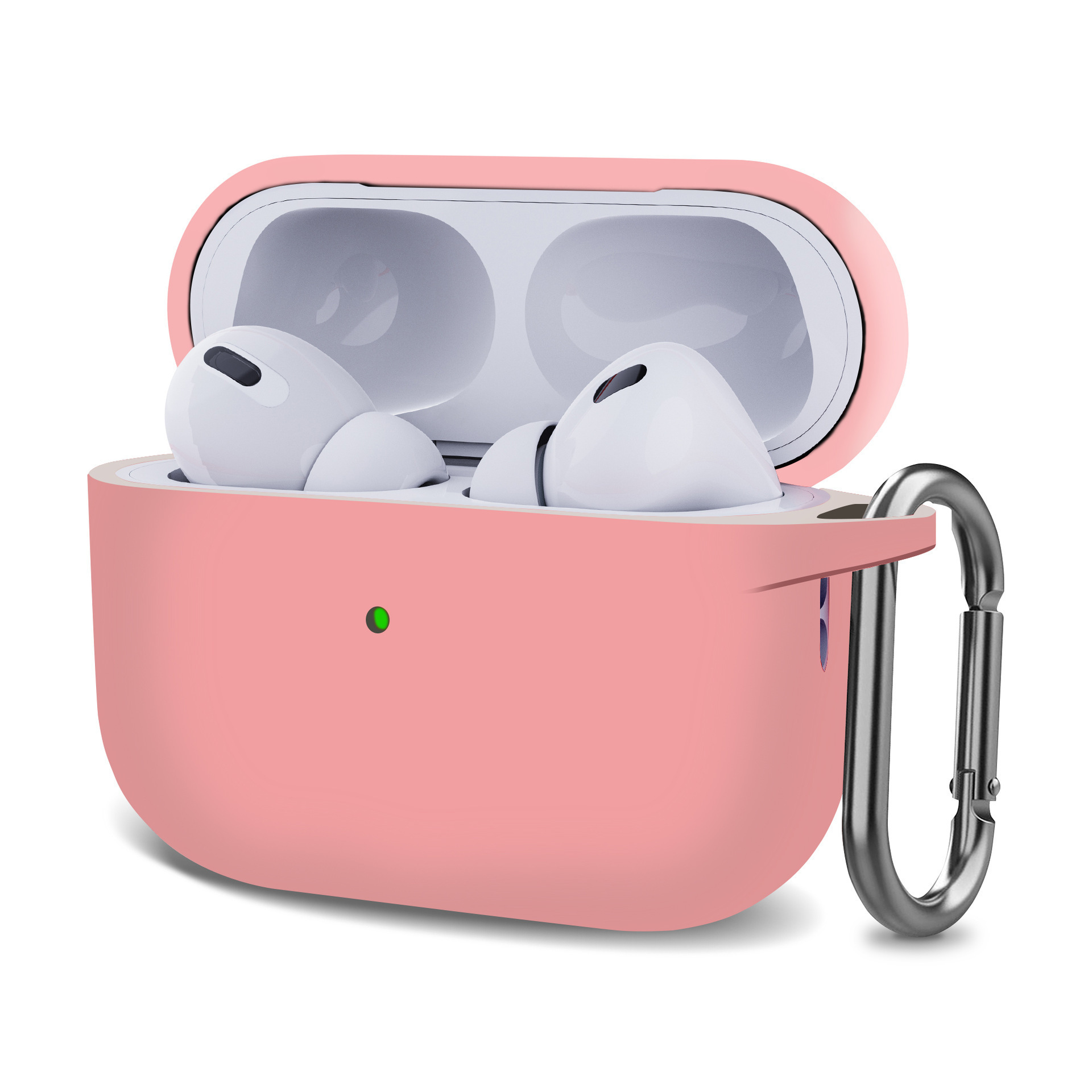 Suitable for AirPods Pro3 Apple 2025 new Bluetooth earphones, silicone solid color one-piece thick protective case