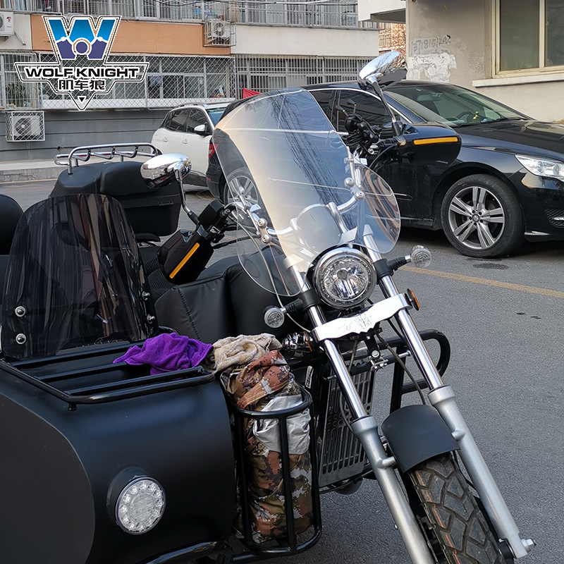 Muscle Wolf Wolf подходит для Eagle King 350 Windshield, Принц Принц Принц Мотоцикл передний ветровой стеклянный стекло Модифицированные щиты