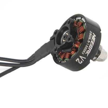 2806.5 V2多轴无刷外转马达1300KV 3-6S用于RC赛车FPV四轴飞行器