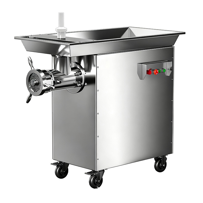Chuangbiao 42 electric meat grinder, industrial fully automatic commercial large-scale frozen meat with bone crusher, chicken frame grinder