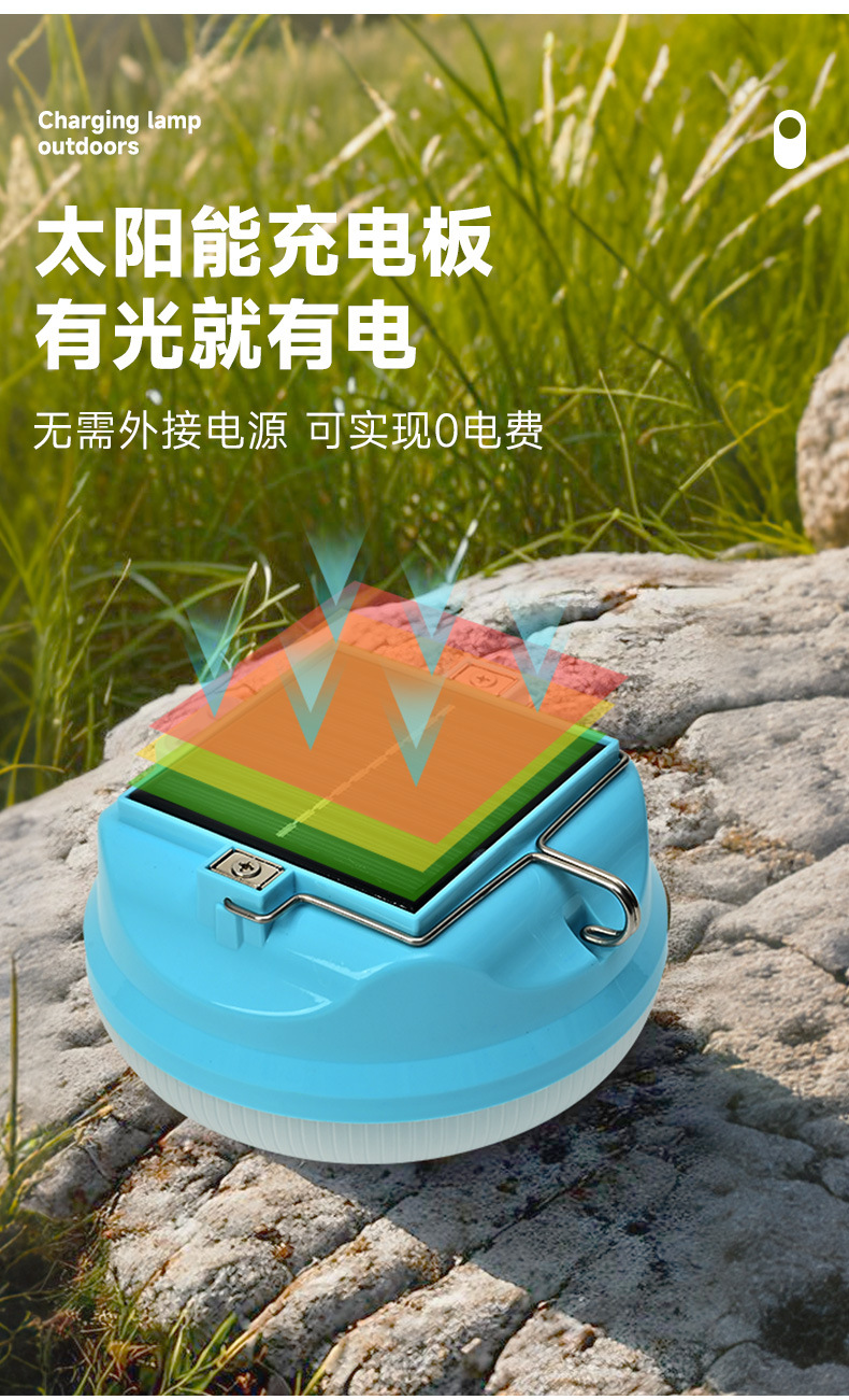 Solar powered LED lights, extremely bright energy-saving lights/specially designed for foreign trade/camping camping lights, outdoor night market stall emergency lights