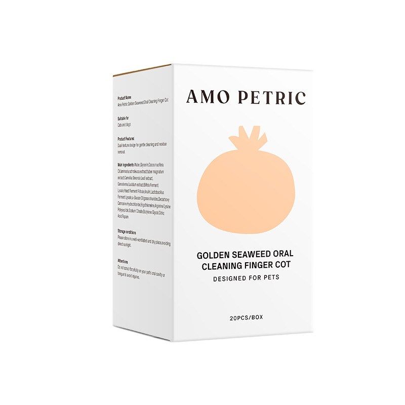 amopetric Amo кошка чистка пальца крышка зубов кошачья зубной щетки
