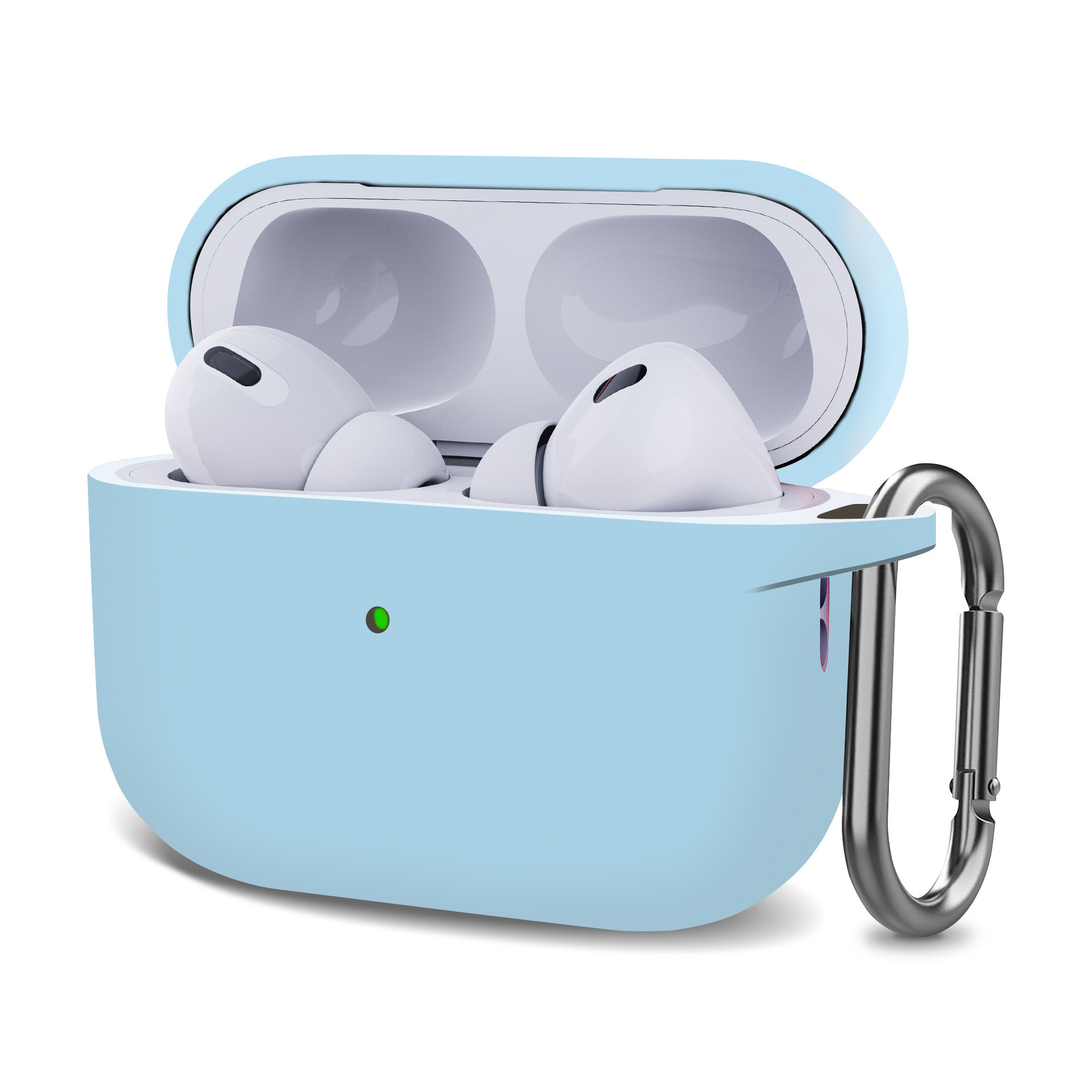 Suitable for AirPods Pro3 Apple 2025 new Bluetooth earphones, silicone solid color one-piece thick protective case