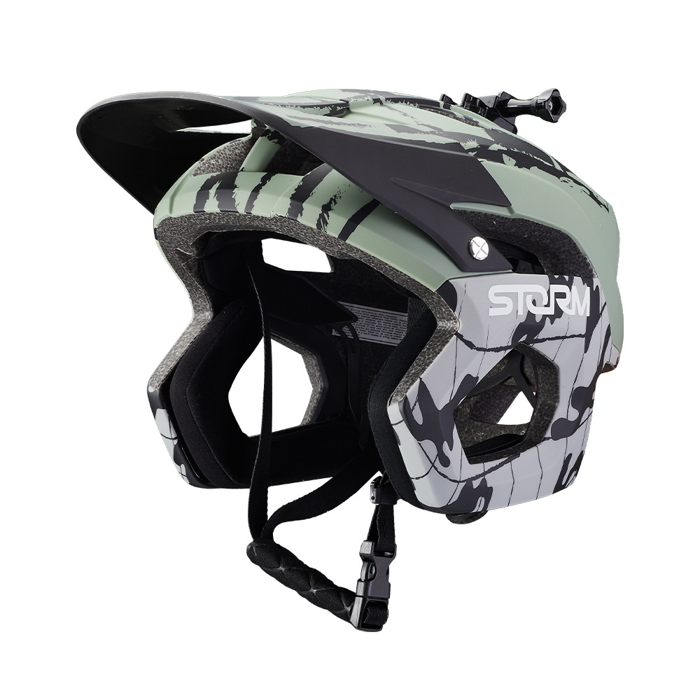 Fox's Spanish story mountain bike DropFrame off-road AM half helmet Enduro ultra light and breathable 3/