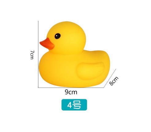 Baby bath toy, yellow duck, children's swimming pool, playing in the water, pinching, making noise, internet celebrity, little duck, boy and girl, baby