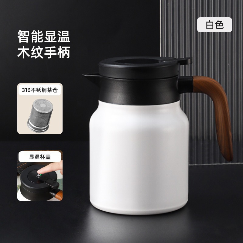 316不锈钢焖茶壶保温壶茶水分离 保温焖茶壶礼盒套装泡茶专用