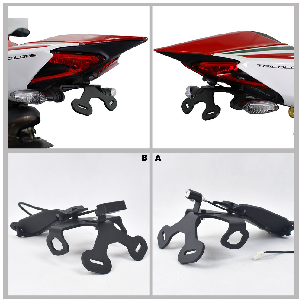 Последний номерной знак подходит для Ducati Panigale 899 1199 1299 959 для изменения коротки