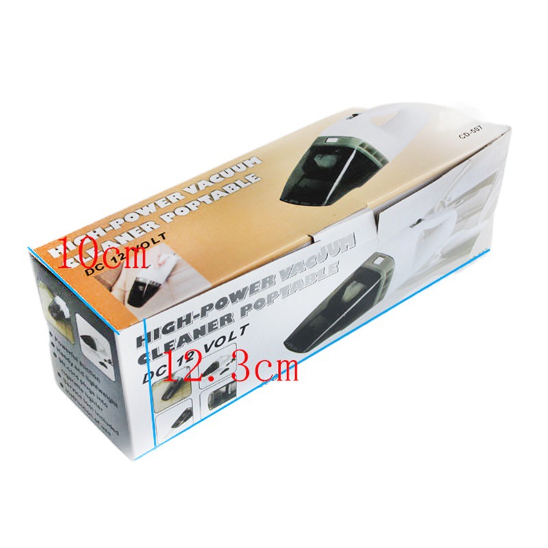 Портативный мощный пылесос для автомобиля, высокая мощность, 100W