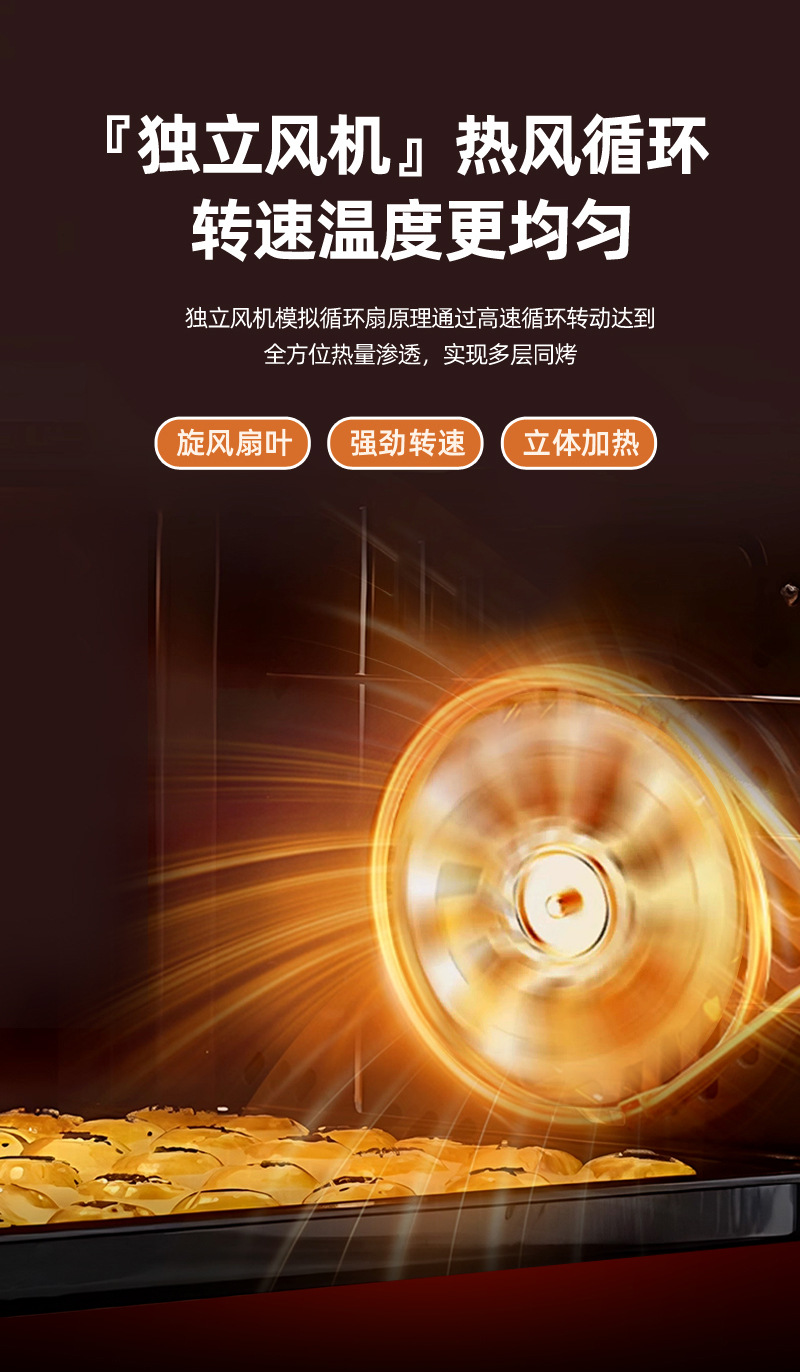 Rongshida 120 liter large capacity commercial oven hot air stove multi-layer baking household drying fermentation electric oven