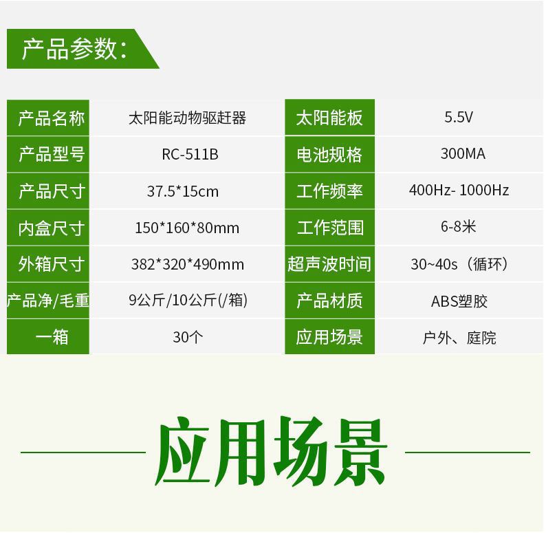 Multi functional outdoor solar ultrasonic animal repellent, mouse repellent, bird repellent, cat and dog repellent