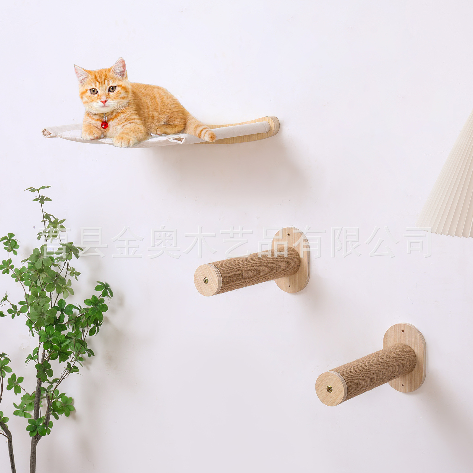 Новый деревянный кошачий гамак балкон -кошка подвесная кровать подвесная кошачья гнездо любовь кошачья лестница гамак гамак