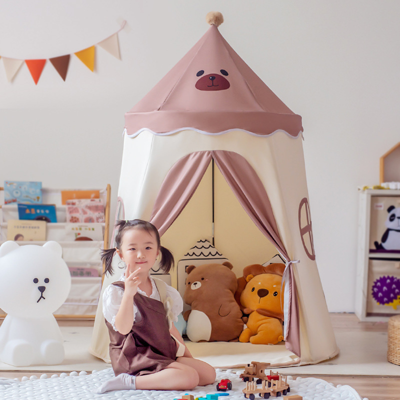 Cross border children's tent indoor home baby game house boys and girls princess castle toy house small house
