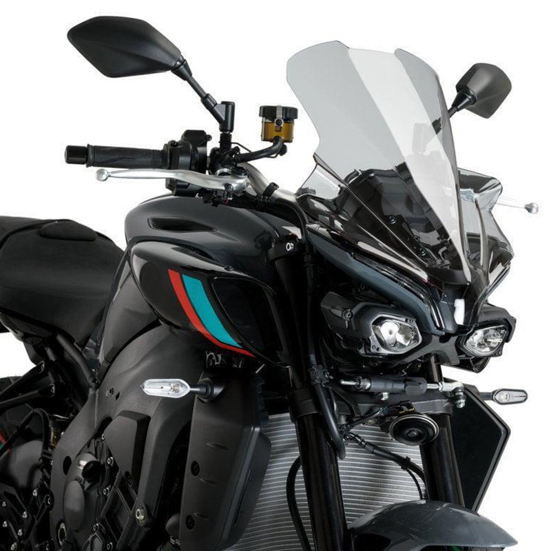 Подходит для Yamaha MT-10 SP 22-24 Модификация модификации модификации для поднятия лобового стекла переднего ветрового стекла