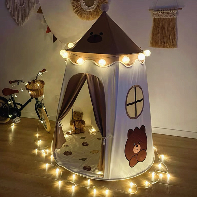 Cross border children's tent indoor home baby game house boys and girls princess castle toy house small house