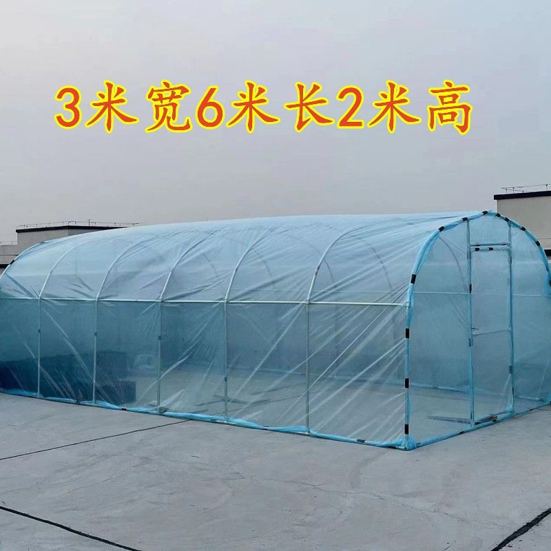 Household greenhouse, greenhouse, flower shed, warm room, simple sunroom, winter insulation, rooftop balcony, courtyard, succulent skeleton