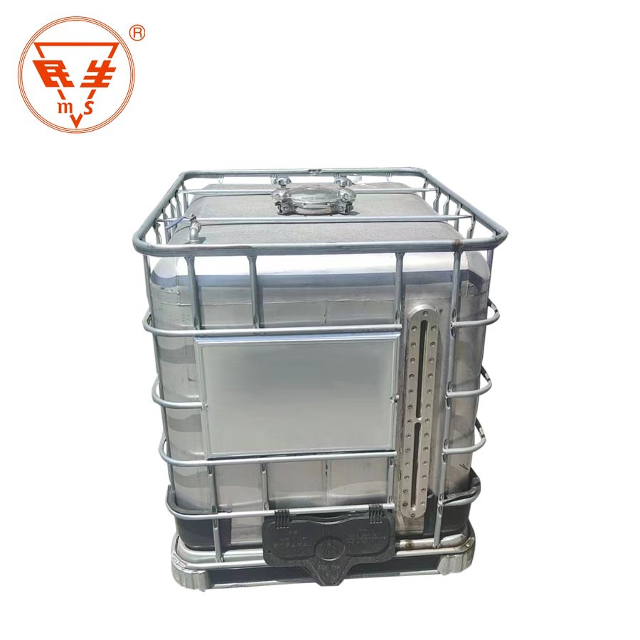 1000L 1180L 1500L IBC Square Barrel Food Chemical Heress Supperination