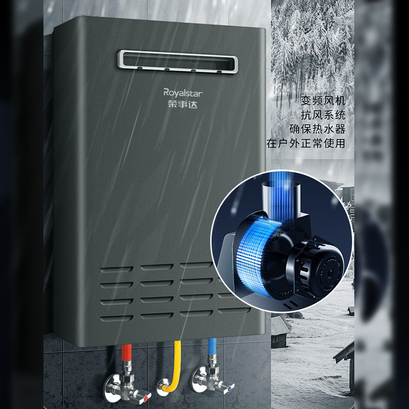 Газовый водонагреватель Royalstar JSW32-WH01 для наружной установки