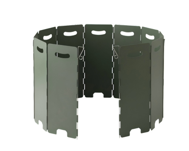 Outdoor picnic, card stove, camping stove, folding and portable double head gas stove, picnic, barbecue, strong fire stove