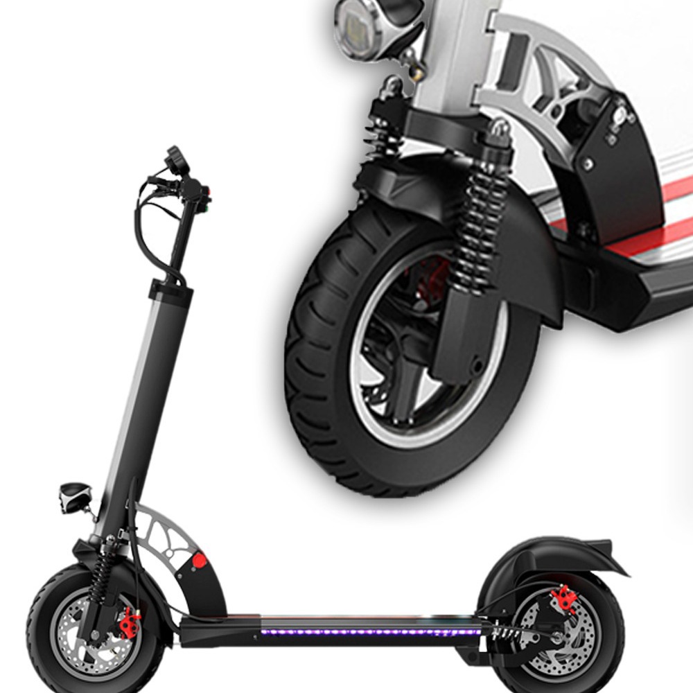 Cy Small Electric Scooter Складывание и управление двумя шестерни