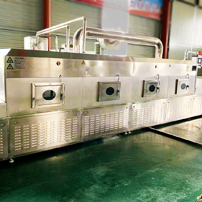 Tunnel type microwave sterilization equipment, multi-purpose chia seed ripening machine, industrial microwave dryer